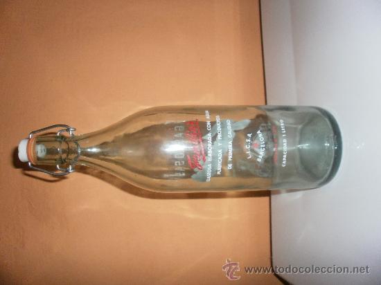 Botellas antiguas: ANTIGUA BOTELLA DE GASEOSA LICSA - Foto 3