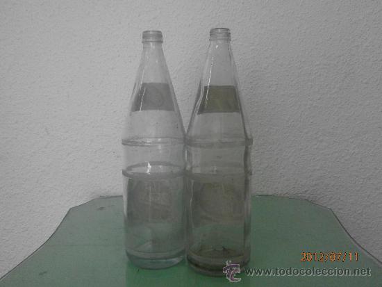 Botellas antiguas: BOTELLAS DE LA CASERA ETIQUETAS DE PAPEL - Foto 2