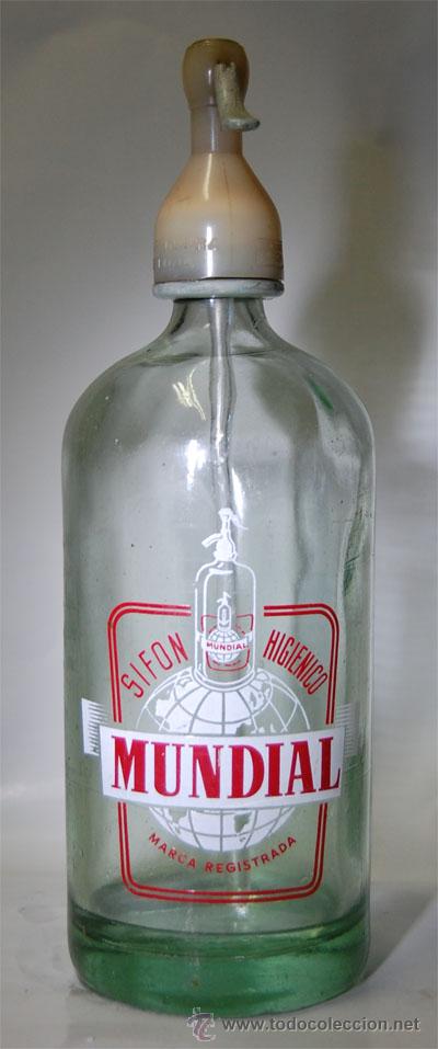 Botellas antiguas: SIF&Oacute;N MUNDIAL - Foto 1