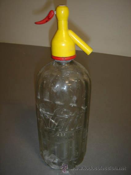 Botellas antiguas: sifon de reus sa gili - Foto 1