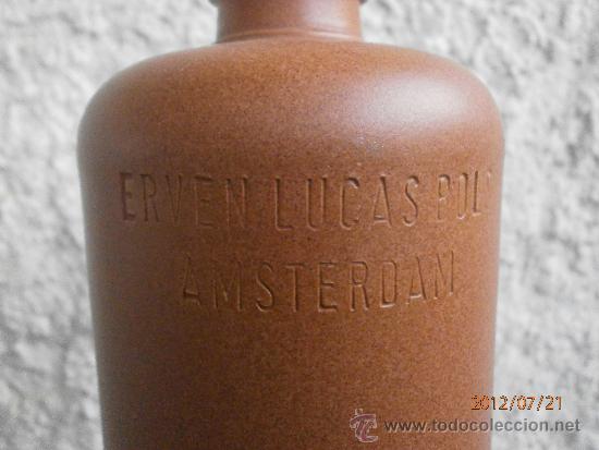 Botellas antiguas: BOTELLA BOLS EVEN LUCAS BOLS AMSTERDAM - Foto 3