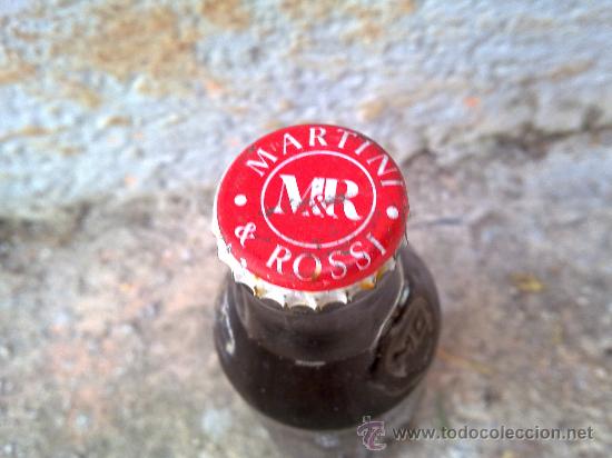 Botellas antiguas: botella de bitter martini - Foto 2