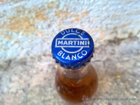 Botellas antiguas: botella de martini. - Foto 2