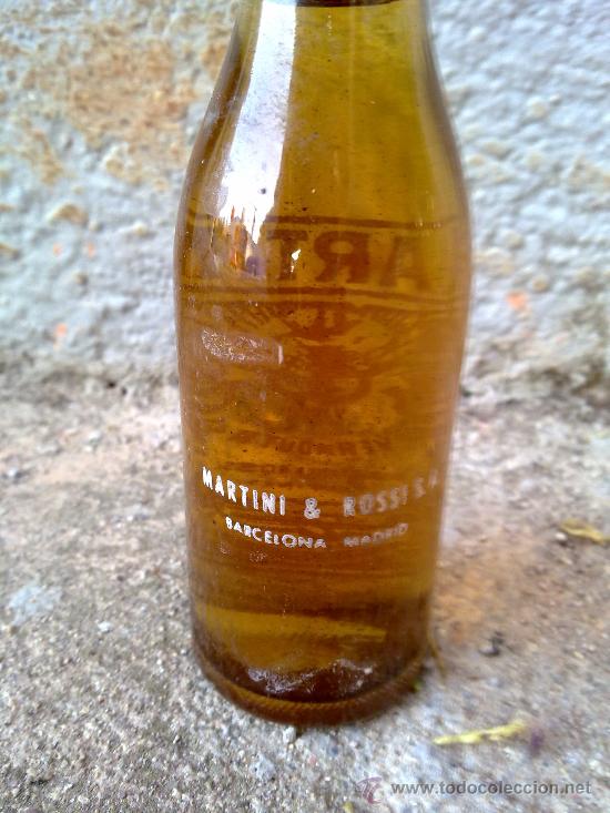 Botellas antiguas: botella de martini. - Foto 3