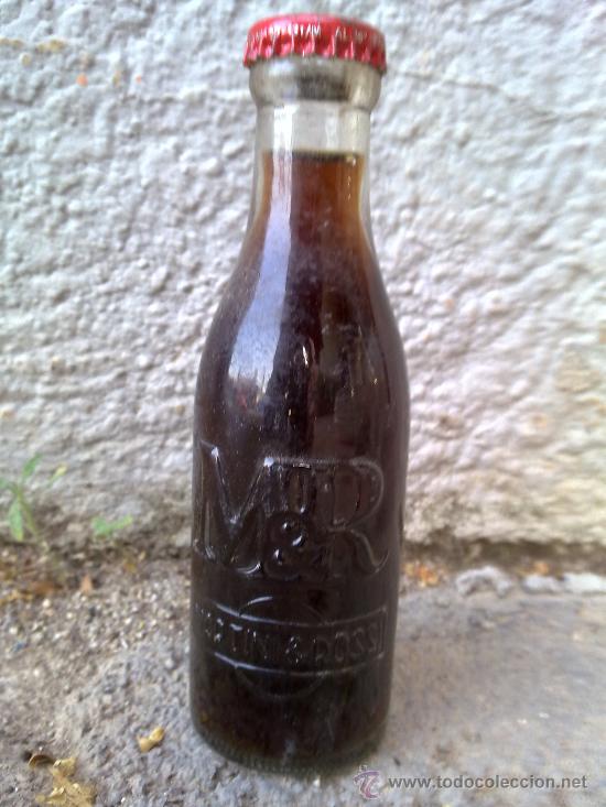 Botellas antiguas: botella de martini. - Foto 1