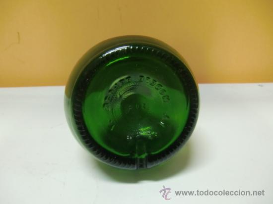 Botellas antiguas: Botellita verde, francesa - Foto 2
