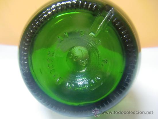 Botellas antiguas: Botellita verde, francesa - Foto 3
