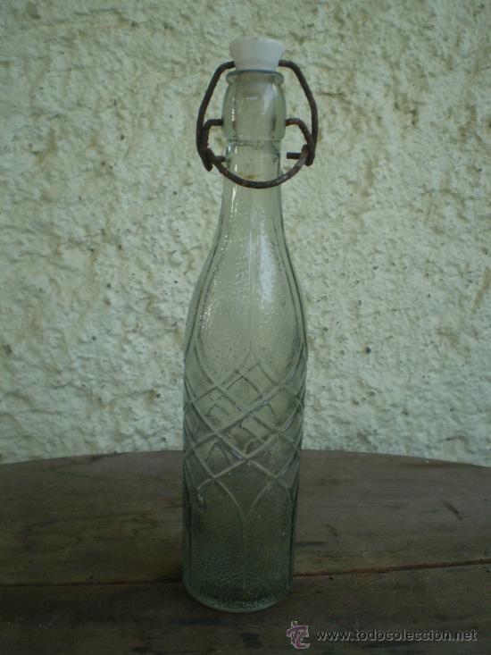 Botellas antiguas: BOTELLIN GASEOSA - Foto 1