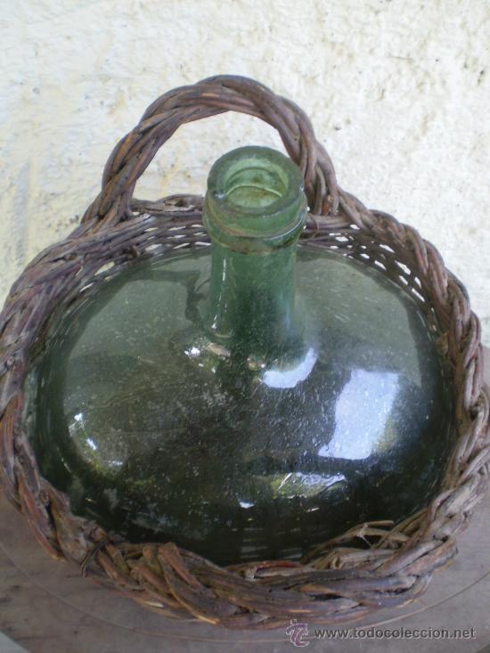 Botellas antiguas: ANTIGUA GARRAFA - Foto 4