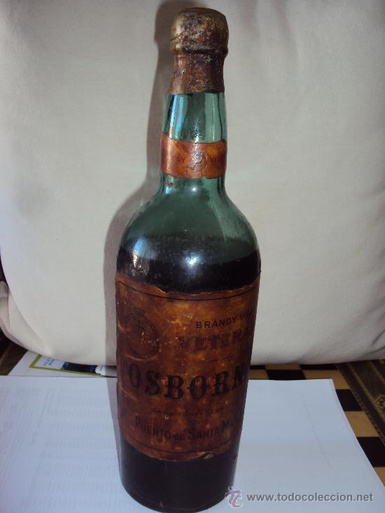Botellas antiguas: Veterano Osborne - Brandy Viejo- - Foto 1