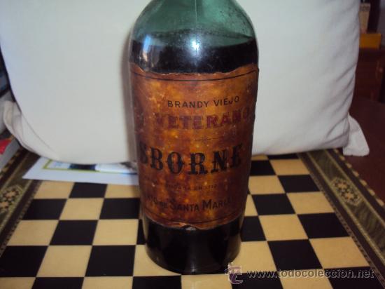 Botellas antiguas: Veterano Osborne - Brandy Viejo- - Foto 2