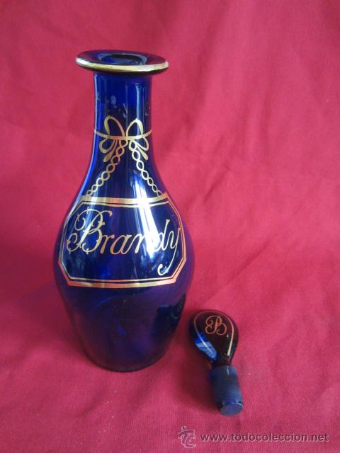 Botellas antiguas: BONITA BOTELLA BRANDY - Foto 3