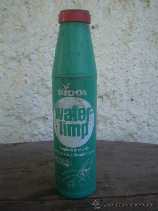 Botellas antiguas: BOTELLIN SIDOL PLASTICO  VACIO - Foto 1