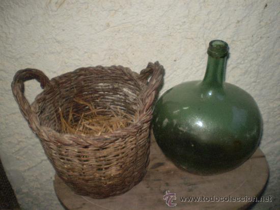 Botellas antiguas: ANTIGUA GARRAFA - Foto 8