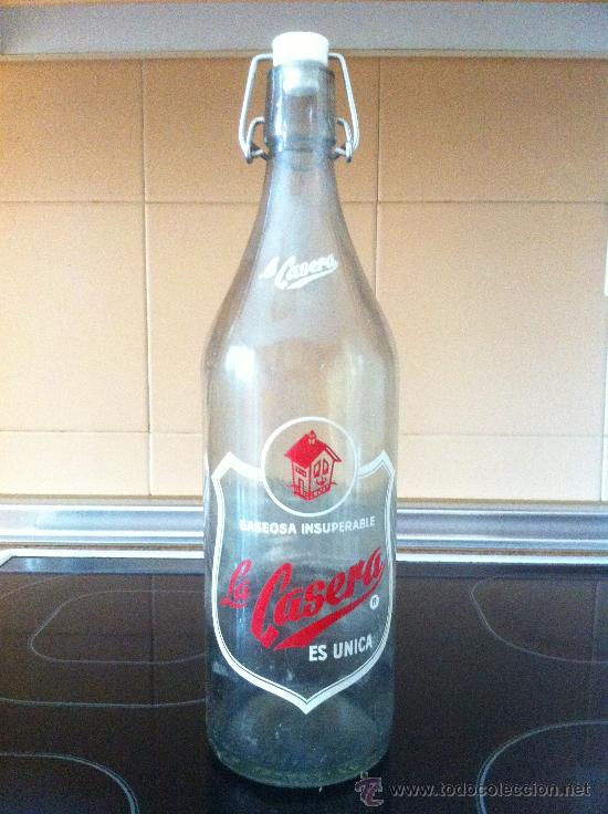 Botellas antiguas: BOTELLA DE CASERA  DE CONSERVACION - Foto 1