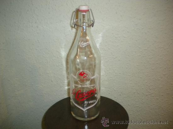 Botellas antiguas: Botella La Casera 50 Aniversario - Foto 1