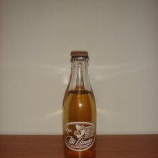 Botellas antiguas: BOTELLÍN DE REFRESCO DE LIMÓN MI LIMÓN - AÑOS 1960-70 - ESTÁ LLENA / SIN ABRIR. Lote 34199390