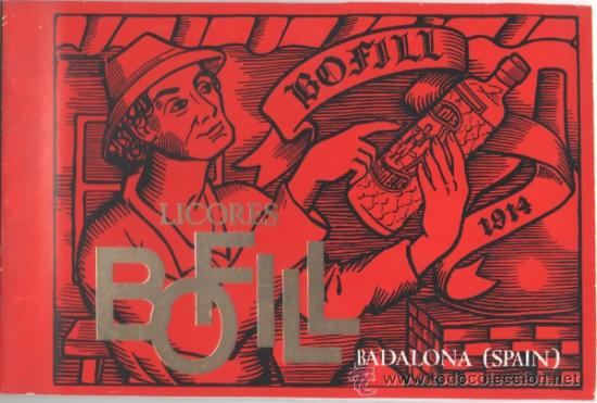 Botellas antiguas: Licores Bofill - Foto 1