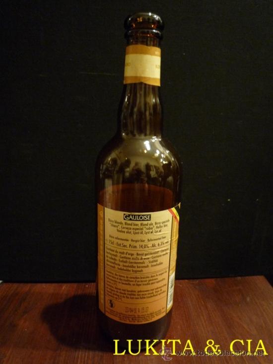 Botellas antiguas: CERVEZA GAULOISE - Foto 2