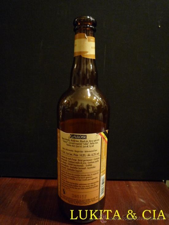 Botellas antiguas: CERVEZA GAULOISE - Foto 2