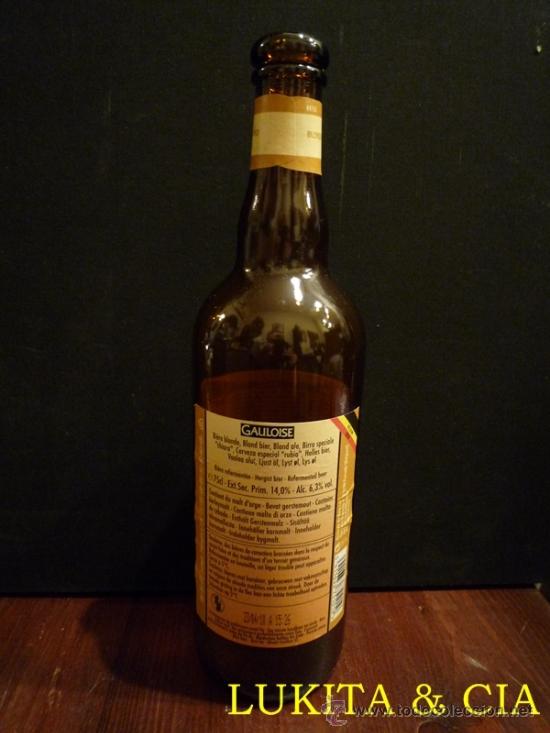 Botellas antiguas: CERVEZA GAULOISE - Foto 2