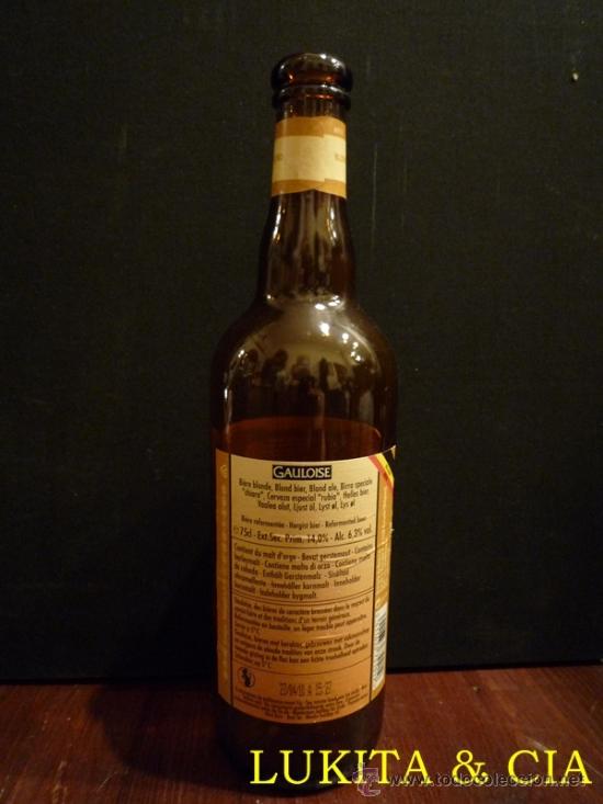 Botellas antiguas: CERVEZA GAULOISE - Foto 2