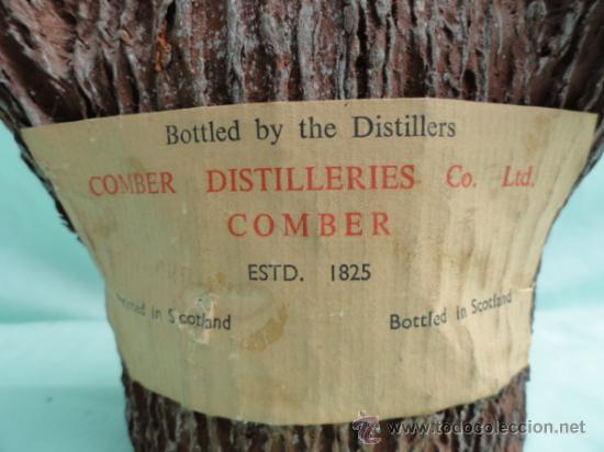 Botellas antiguas: BOTELLA CON VASOS DE WHISKY ESCOC&Eacute;S. - Foto 6