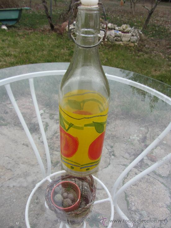 Botellas antiguas: antigua botella de refresco botella como las de gaseosa - Foto 1
