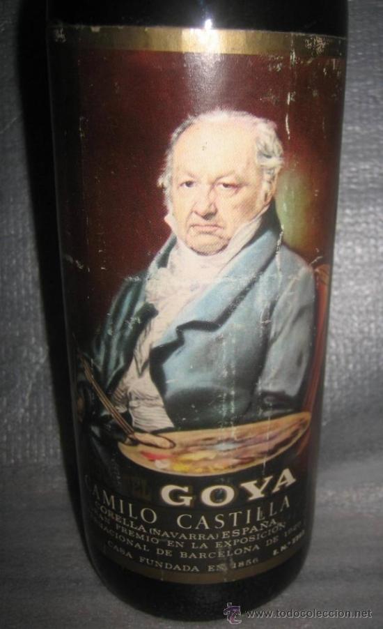 Botellas antiguas: MOSCATEL GOYA CAMILO CASTILLA - Foto 2