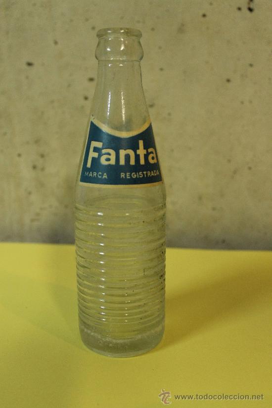 Botellas antiguas: Botella de Fanta - Foto 1