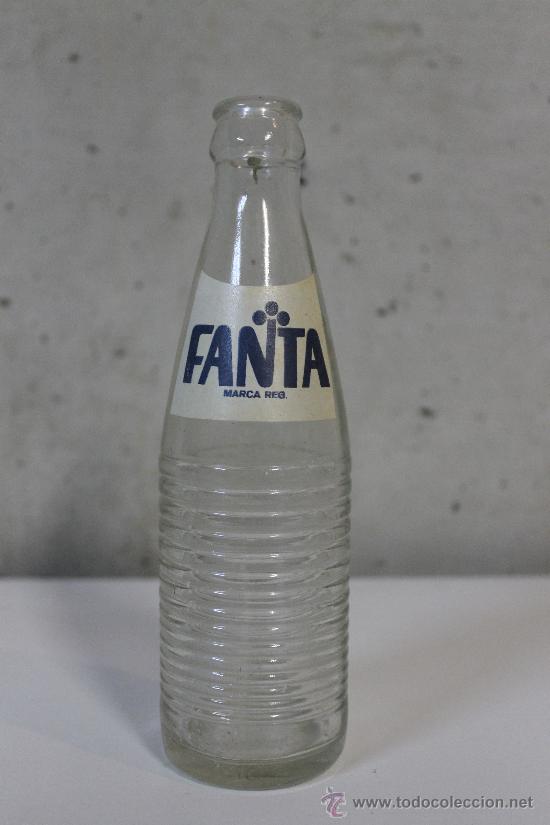 Botellas antiguas: Botella de Fanta - Foto 1