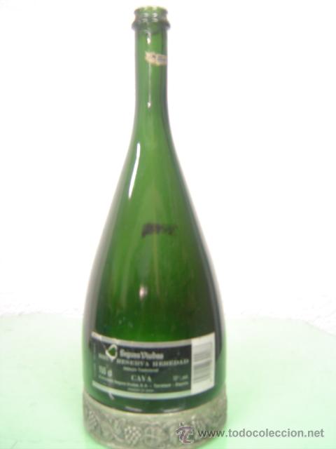 Botellas antiguas: BOTELLA SEGURA VIUDAS - Foto 3