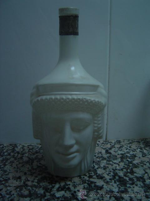 Botellas antiguas: BOTELLA CON DOS CARAS HOMBRE Y MUJER - Foto 2