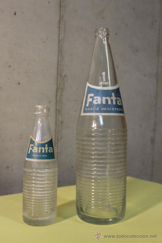 Botellas antiguas: 2 Botellas de Fanta - Foto 1