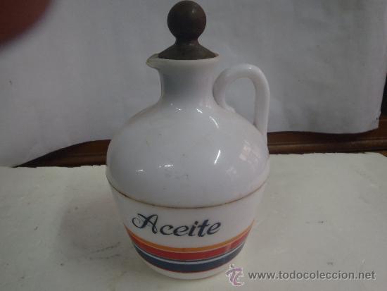 Botellas antiguas: ACEITERA DE UN LITRO - Foto 1