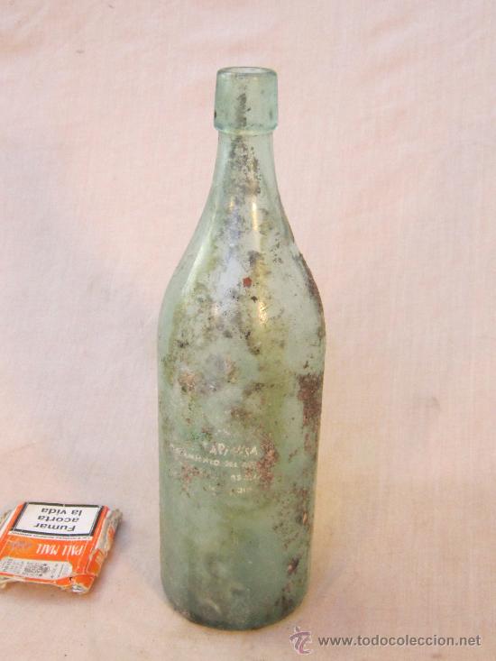 Botellas antiguas: BOTELLA DE GASEOSA LA PITUSA - Foto 2
