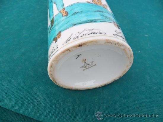 Botellas antiguas: botella de ceramica vistaalegre - Foto 3