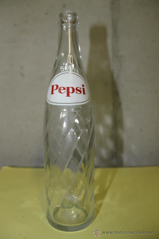 Botellas antiguas: Botella antigua de Pepsi 500cc - Foto 1