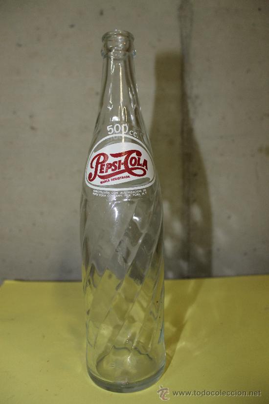 Botellas antiguas: Botella antigua de Pepsi 500cc - Foto 2