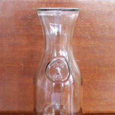 Botellas antiguas: ANTIGUA BOTELLA JARRA DE CRISTAL 70 CL TIPICA DE ITALIA PARA SERVIR VINO - . Lote 36201145