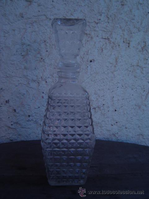 Botellas antiguas: ANTIGUA BOTELLA LICORERA - Foto 2