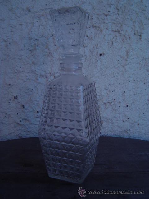 Botellas antiguas: ANTIGUA BOTELLA LICORERA - Foto 3