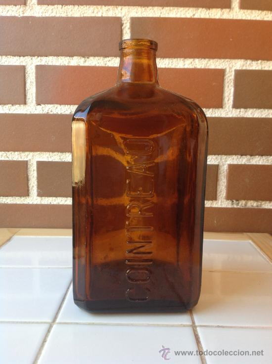 Botellas antiguas: ANTIGUA BOTELLA DE COINTREAU LETRAS EN RELIEVE - Foto 3