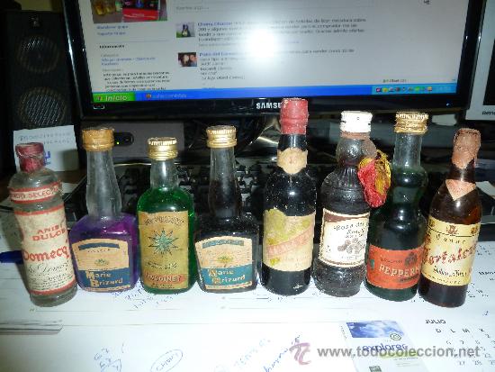 Botellas antiguas: Colecion de botellines - Foto 3