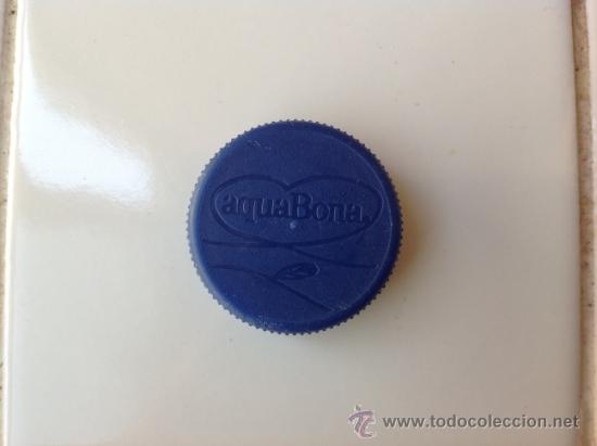 Botellas antiguas: Tapon rosca aquabona - Foto 1