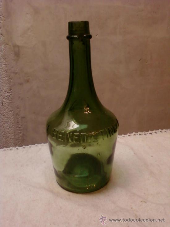 Botellas antiguas: BOTELLA BENEDICTINE. VAC&Iacute;A - Foto 1