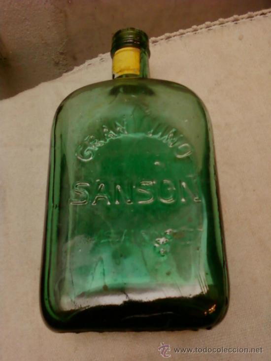 Botellas antiguas: BOTELLA GRAN VINO SANSON - Foto 3