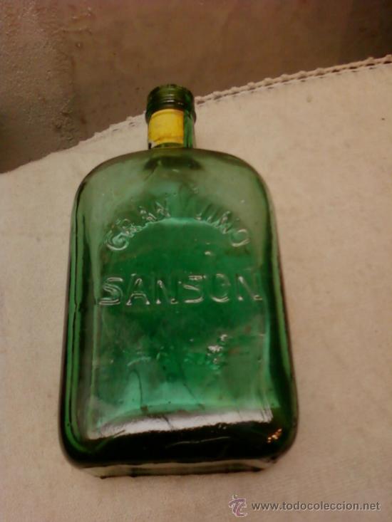 Botellas antiguas: BOTELLA GRAN VINO SANSON - Foto 4