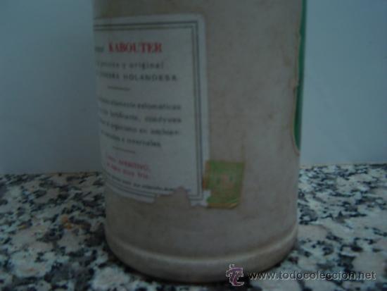 Botellas antiguas: ANTIGUA BOTELLA KABOUTER  ETIQUETAS DE PAPEL - Foto 3