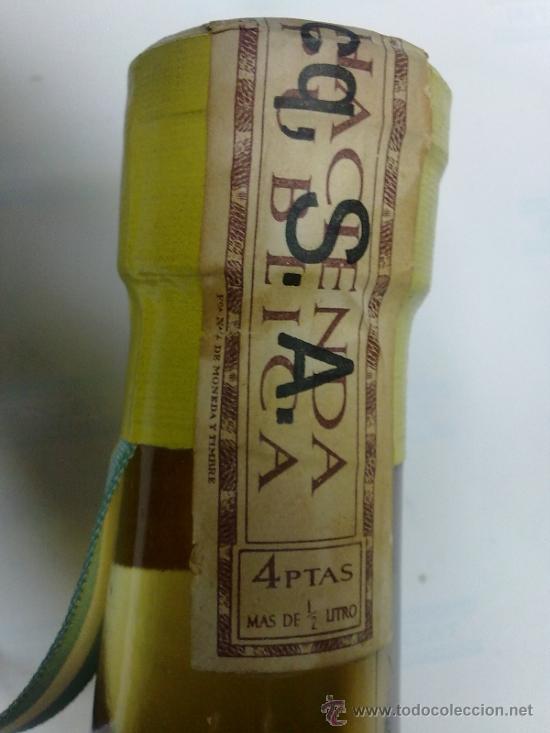 Botellas antiguas: LICOR DE CREMA DE LIMA - JEREZ - Foto 3